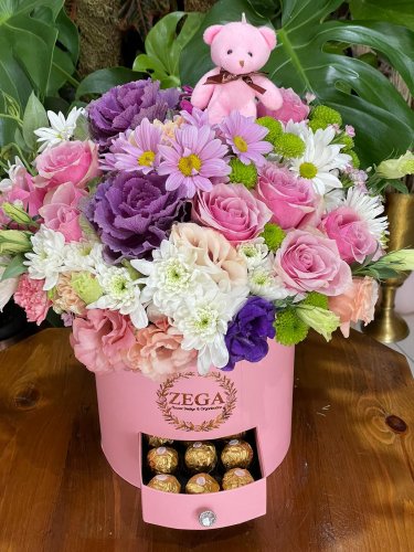 Chocolate and Flowers