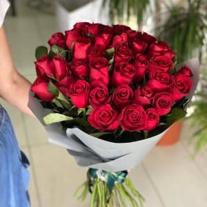 Kırmızı Gül Buketi 39 Adet Gül 1