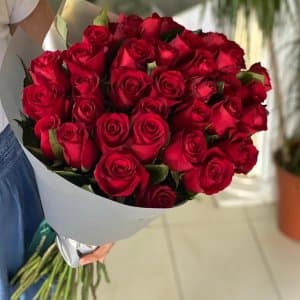 Kırmızı Gül Buketi 39 Adet Gül 2