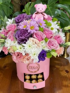 Chocolate and Flowers